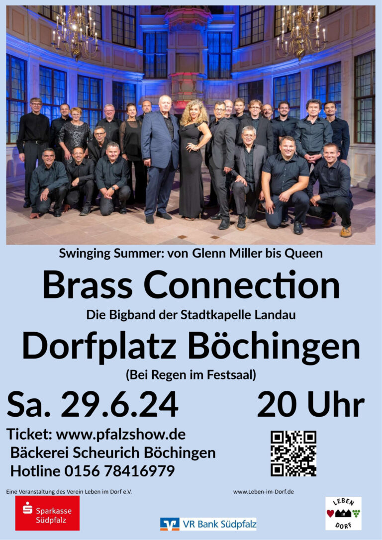 Konzertplakat: Swinging Summer: von Glenn Miller bis Queen, 29.06.2024